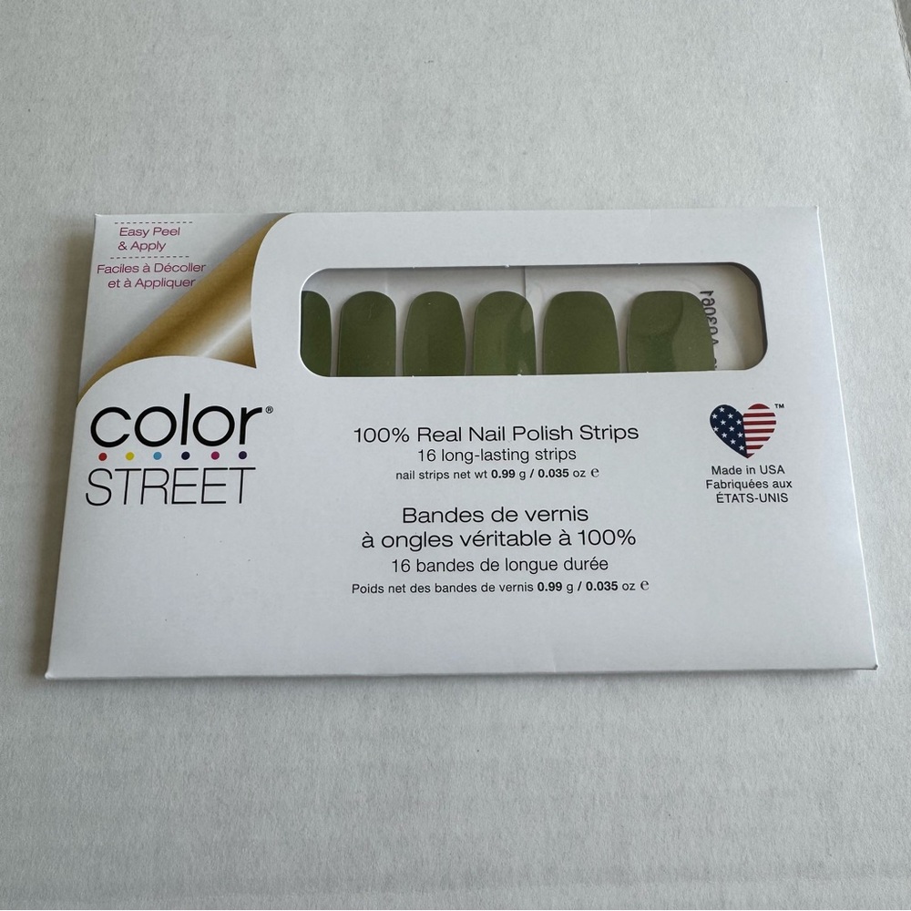 *Retired* Color Street: Viper-active | Green Metallic Duochrome Copper Fall - Picture 3 of 13